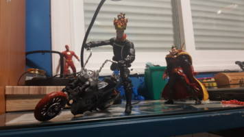 Ghost Rider and Bike (Marvel Legends) Custom Action Figure