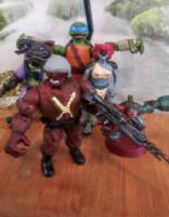 Stone Warrior V.2 cartoon colors (Teenage Mutant Ninja Turtles) Custom Action Figure