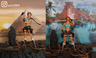Lara Croft (Top Cow) (Tomb Raider) Custom Action Figure