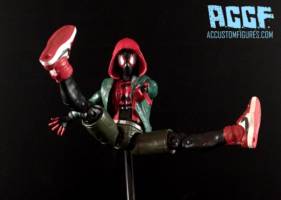 Miles Morales Spider-Man (Into The Spider-Verse) (Marvel Legends) Custom Action Figure