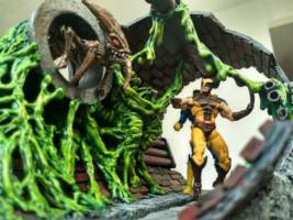 Brood nest (Marvel Universe) Custom Diorama / Playset