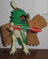Decidueye improved wings (Teba) (Pokemon) Custom Action Figure