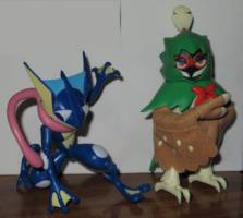 Decidueye improved wings (Teba) (Pokemon) Custom Action Figure