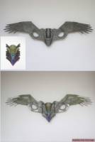 Vulture unmasked (Spider-Man: Homecoming) (Marvel Legends) Custom Action Figure [Vulture unmasked custom action figure wings before and after]