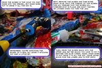 Repairing Broken Pegs with Screws Custom Tutorial Picture #3
