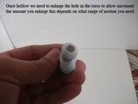 Improving Marvel Legends "Slender Female" Figure Articulation Custom Tutorial Picture #7