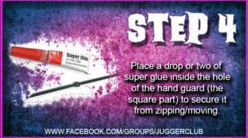 FB JuggerClub - Convert a Zip Tie into a Ninja Sword - EASY! Custom Tutorial Picture #5