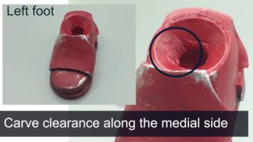 Better Ankle Articulation for the McFarlane Space Marine Custom Tutorial Picture #2 [Step 01]
